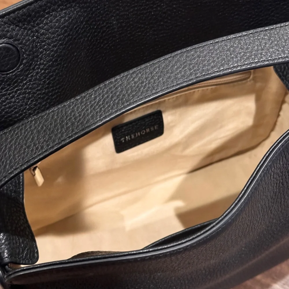 The Horse, Clementine Bag, Black with Silver Hardware - Picture 4 of 9